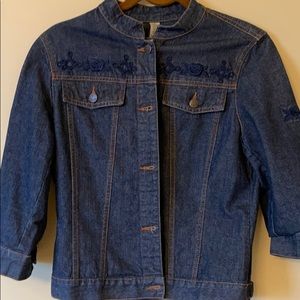 CJ blue denim jacket M ladies